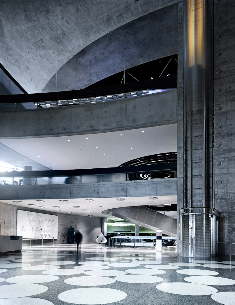 Who designed the mercedes museum #3