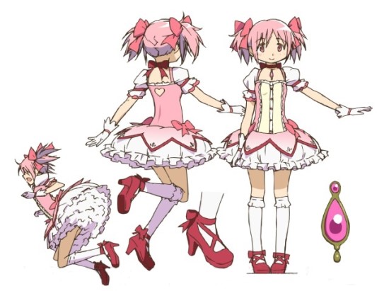 Madoka's Application Madoka_Kaname_Anime_Design