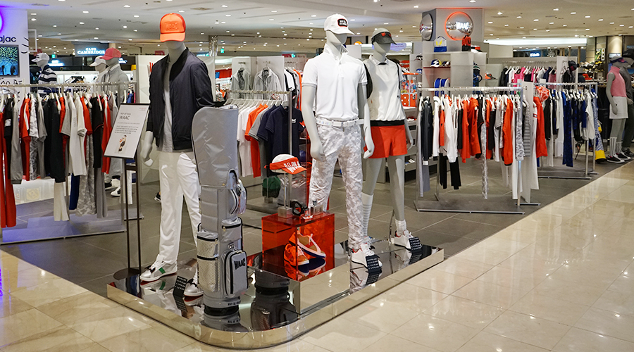 골프웨어 브랜드 WAAC 런칭, 왁 롯데잠실 팝업스토어 오픈 네이버 블로그