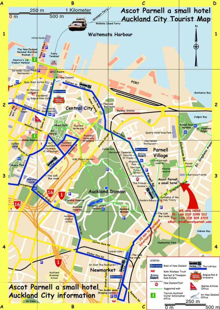 오클랜드 지도 뉴질랜드 지도 여행 메트로 노선도 네이버 블로그